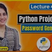 Python Project 2 Password Generator In Python Python For Beginners Lec49
