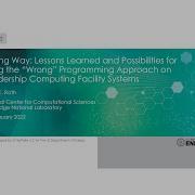 IDEAS ECP Webinar Using The Wrong Programming Approach On Leadership Computing Facility Systems