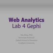 Web Analytics 2020 Lab 4 Gephi