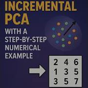 Incremental PCA Explained Step By Step Numerical Example For Beginners Experts