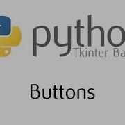Tkinter Basics The Button Widget