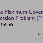 The Maximum Covering Location Problem MCLP