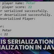 Serialization And Deserialization In Java With Example ObjectInputStream And ObjectOutputStream