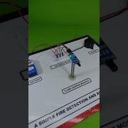 How To Make A Simple Fire Detection Alarm Project Best Science Project Shorts Youtubeshorts
