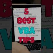 5 Best VBA Practices VBA To Excel Shorts Vba Excel Automation