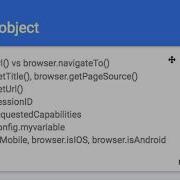 8 Browser Object In WebdriverIO Wdio