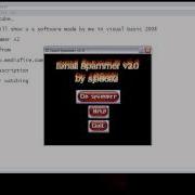 Email Spammer V2 Link Included Made In Visual Basic 2008