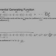 336G5ExponentialGeneratingFunctions