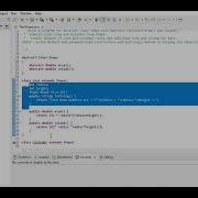 Abstract Class Shape In Java Using Eclipse