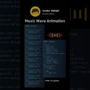 HTML CSS Music Wave Animation Shots Musicwave Css Viralshorts Trendingshorts