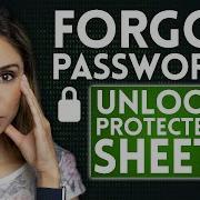 EASILY UNLOCK Protected Excel Sheets WITHOUT Password