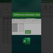 How To Compare Two Lists In Excel