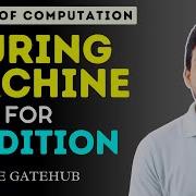 Turing Machine For Addition Of Two Numbers GATECSE TOC