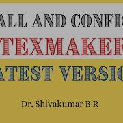 Install And Configure TexMaker Latest Version