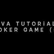 Java Tutorial Poker Game 5