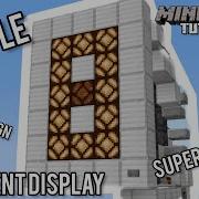 7 Segment Display Minecraft 26 1 Redstone Tutorial