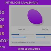 Blob Maker How To Create Border Radius Generator By HTML CSS Js JS Project With Code Source