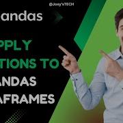 How To Apply Functions In Pandas Python Pandas Tutorial Pythonpandas