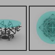Rhino Grasshopper Fractal Table