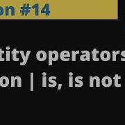 Python 14 Identity Operators In Python Is Is Not Etc Hindi EasyExamNotes Com Jayesh Umre