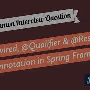 Autowired Qualifier And Resource Annotation In Spring Framework Java Techie