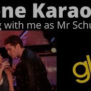 Alone Karaoke April Only Sing With Me As Will Glee Version