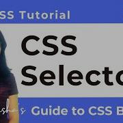CSS Tutorial CSS Selectors Style HTML Elements Class And ID Alisha S Guide To CSS Basic EP2