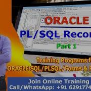Oracle PL SQL Records PLSQL Records PLSQL Records In Oracle Part 1