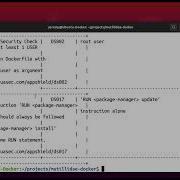 Vuln Scanning Dockerfile With Trivy