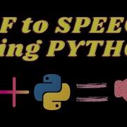 Python Beginner Project Convert PDF To Mp3 Audio In Python Audiobook Using Python Python Tricks