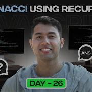 Fibonacci Using Recursion 100 Days Of JavaScript Coding Challenges Day 26
