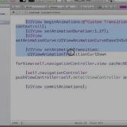 IPhone App Programming Custom Transitions Between View Controllers