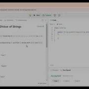 1071 Greatest Common Divisor Of Strings Java Leetcode Strings Fundamentals
