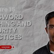 Lecture 15 Password Hashing And Security Practices Securing User Data In Django