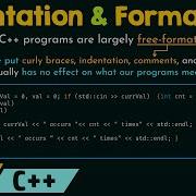 Indentation And Formatting Of C Programs