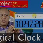 Digital Clock Mini Project In Python Source Code Available In Description Vasu Ramadurai