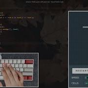 ASMR Programming Coding Snake Game In JavaScript No Talking