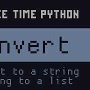 Convert List To A String And String To A List In Python Coffee Time Python