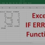 How To Use The IFERROR Function In Excel The Easy Way