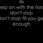 Michael Jackson Don T Stop Til You Get Enough Lyrics