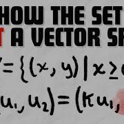 Show A Set Is Not A Vector Space With The Indicated Operations Linear Algebra Exercises