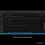 PYNNOVATORS Python Shortcuts Multi Line Commenting In Python