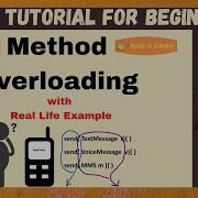 Method Overloading In Java Java For Beginners