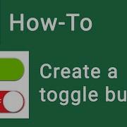How To Create A Toggle Button In Excel