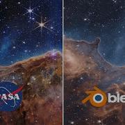 Can Blender Process JWST Data Better Than NASA