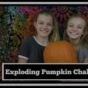 Exploding Pumpkin Challenge Jacy And Kacy