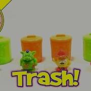 Trash Pack Mystery Foil Trashies Series 1 2 Yucko Taco Smelly Fish Manglez Bog Hog