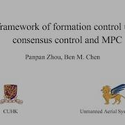 Formation Control Using Consensus Control And MPC
