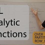 SQL Analytic Window Functions Tutorial And Examples