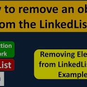 How To Remove An Object From The LinkedList LinkedList Remove Object